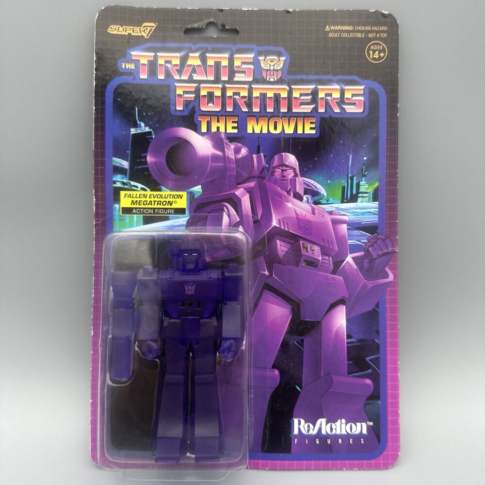 Super7 Transformers The Movie Fallen Evolution MEGATRON Figure Wave 5